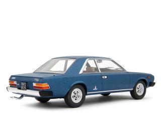 Fiat 130 Coupé 1971 Blu Met. Laudoracing 1:18 Resinemodell (Türen, Motorhaube... nicht zu öffnen!)